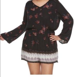 NWT Bell Sleeve Romper